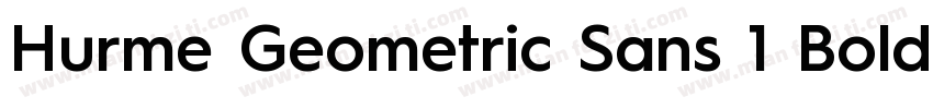 Hurme Geometric Sans 1 Bold Oblique字体转换